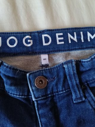 Pantalón corto vaquero niño elástico talla 10