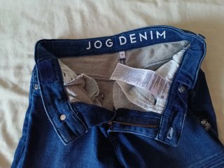 Pantalón corto vaquero niño elástico talla 10