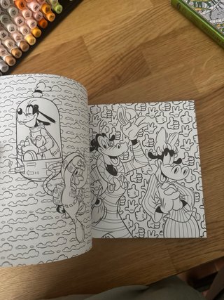 Libro de colorear disney