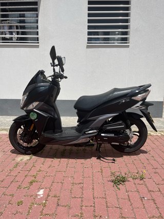 SYM Jet 14 50cc Scooter Negro/Gris