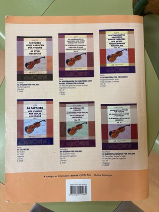 36 Estudios para Violín de Kayser, Op. 20