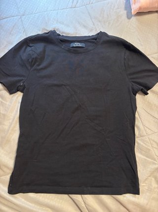 Camiseta básica Bershka negra talla L