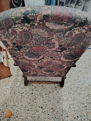 Mecedora vintage anni '70