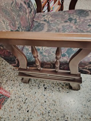 Mecedora vintage anni '70