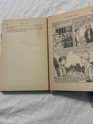 Libro antiguo Ton sawyer  detective