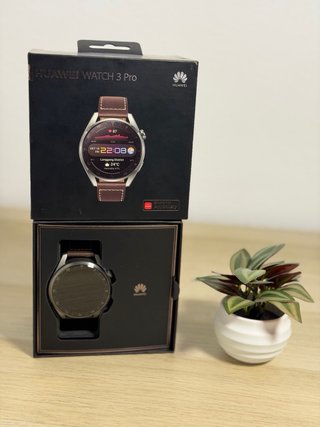 Huawei Watch 3 Pro - Correa Cuero y Titanio