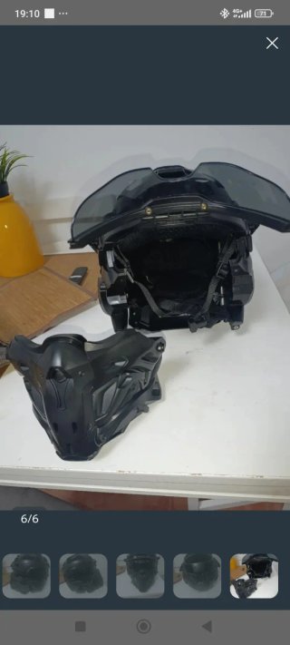 Casco táctico completo para Airsoft