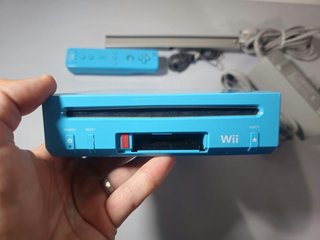 Nintendo Wii Azul Original + Mando