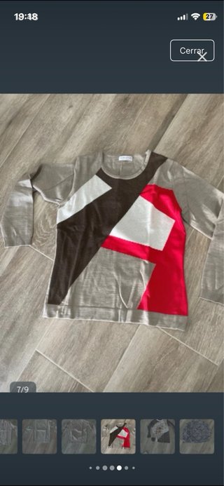 Lote 8 jerseys talla S