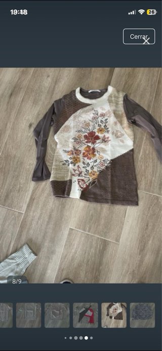 Lote 8 jerseys talla S
