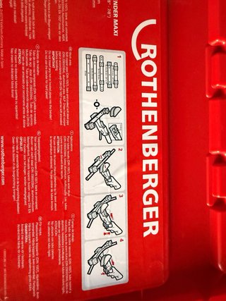 Curvadora Tubos Rothenberger Maxi