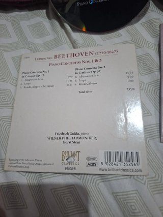 CDs Beethoven Clásica - 2 CDs