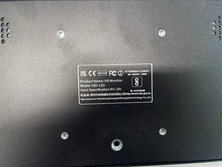 Monitor LED HD-123 12.3 Portátil