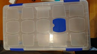 Caja Almacenaje Bajo Cama Plastic Forte 56L