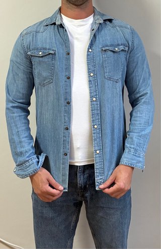 Camisa Vaquera Azul