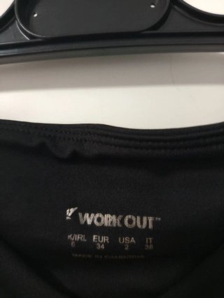 Leggings deportivos negros y azules