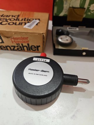 Medidor de Revoluciones Hasler Antiguo
