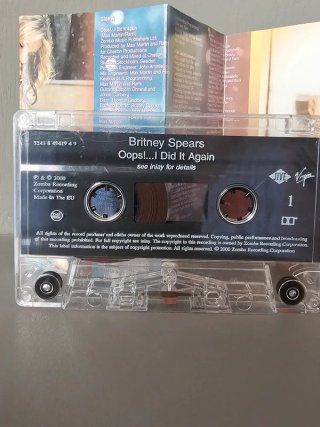 Britney Spears - Oops! I Did It Again - MC K7 2000
