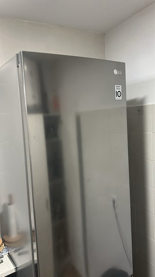 Nevera Frigorífico Combi LG GBP62PZNAC Acero