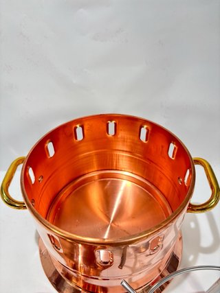 Hornillo de Gas Agnelli Flambeau de Cobre