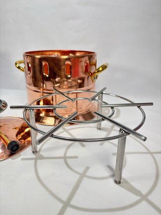 Hornillo de Gas Agnelli Flambeau de Cobre