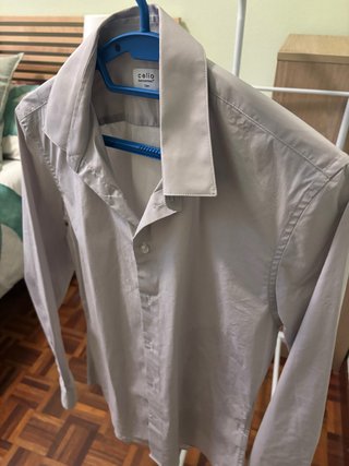 Camisa Celio Beige
