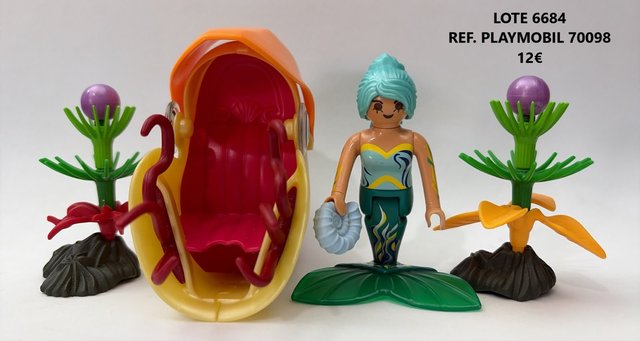 Lote 6684 Playmobil Ref. 70098 Sirena con nautilus