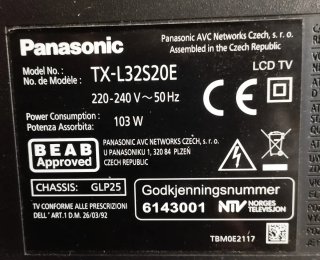 Fuente de alimentación Panasonic