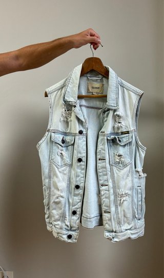 Chaleco Vaquero Vintage Pull&Bear