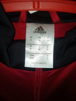 Chaqueta Adidas Originals Roja y Negra