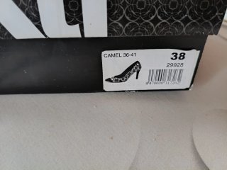 Zapatos de Tacón Estampados Talla 38