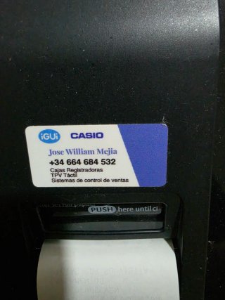 Caja Registradora Casio SE-S100