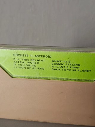 Rockets – Plasteroïd K7 Musicassetta Rockland 1979