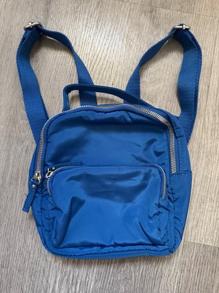 Mochila pequeña azul
