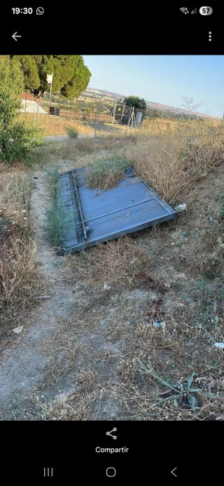 Puerta Corredera de Parcela 4,90 x 2,10 m