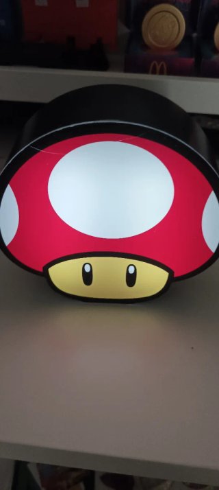 Pack  Peluche Mario,Yoshi y lámparas