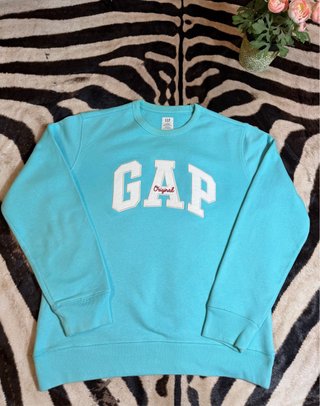 GAP Turquesa | Gran Logo Bordado Talla M