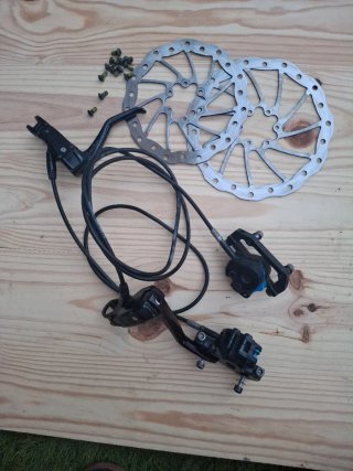 Frenos Magura Louise + Discos