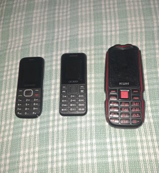 Teléfonos Móviles Alcatel y KUH