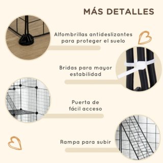 Jaula para mascotas conejos gatos animales pequeño