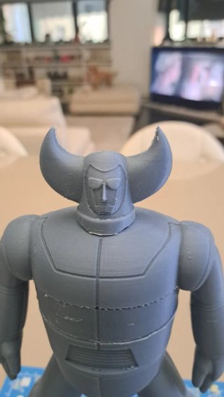 Statuetta robot in stampa 3D