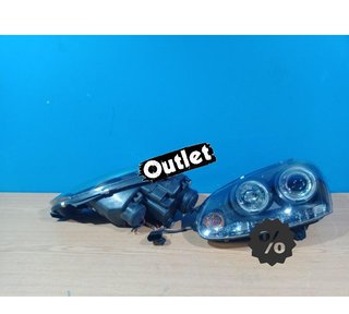 EV FAROS VOLKSWAGEN VW GOLF 5 03-08 JETTA 05-10 OJOS DE ANGE