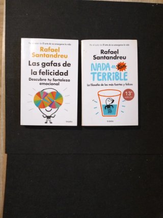 Lote 2 libros de Rafael Santandreu