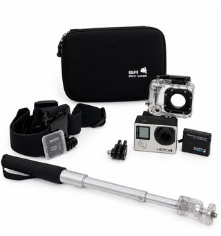 GoPro HERO4 Black + pantalla LCD táctil.