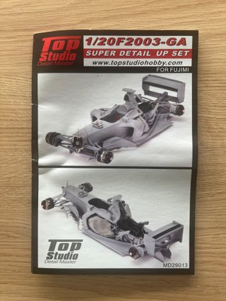Top Studio Ferrari F2003-GA Super Detail-Up Set