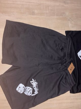 Conjunto Corto Stussy Negro