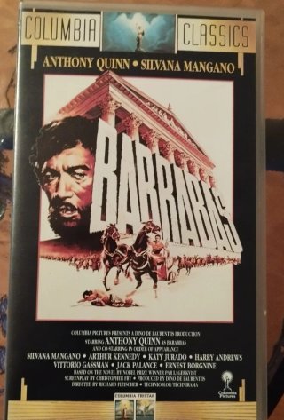 VHS Barrabás (Barabbas) - Columbia Classics