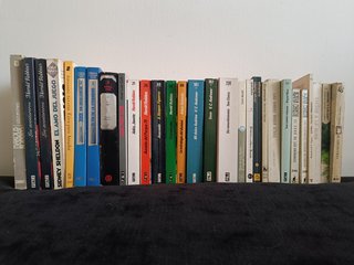 LOTE 29 LIBROS TAPA BLANDA NOVELAS VINTAGE 80/90