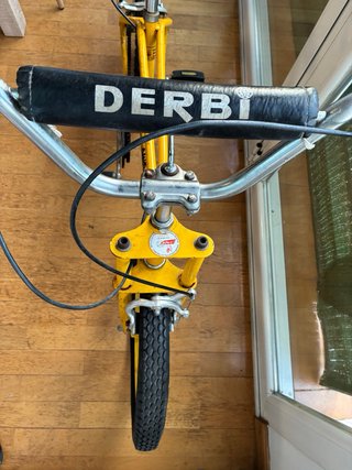 Bicicleta Rabasa Trial Amarilla.