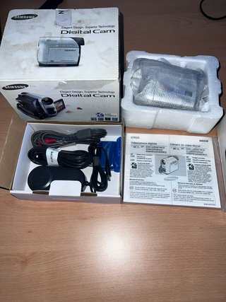 Samsung MiniDV Nueva - Caja y Manuales Precintados